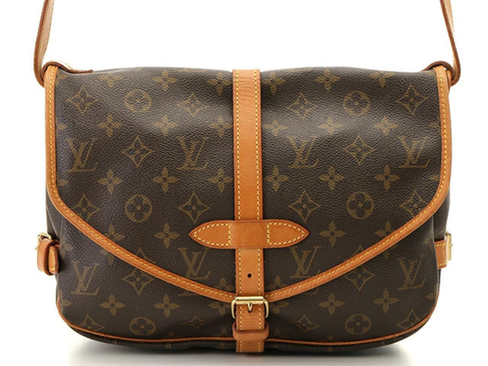 LOUIS VUITTON Bag Saumur Monogram Shoulder